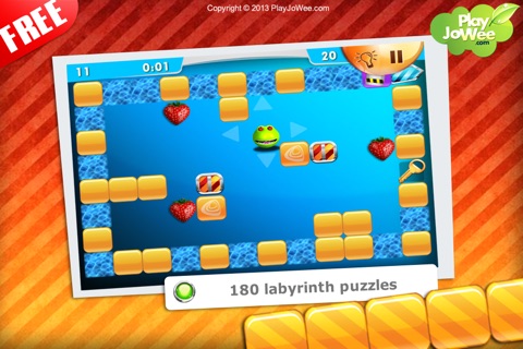 Slim - Brain Puzzle Where is my Berry? free screenshot 2