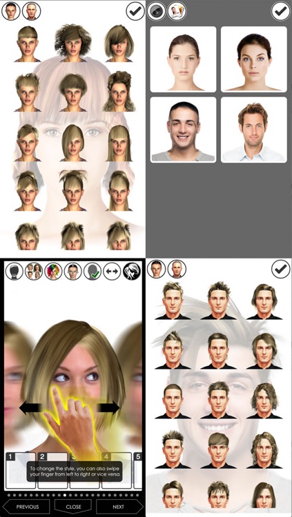 Hairstyle Magic Mirror Change your look Lite