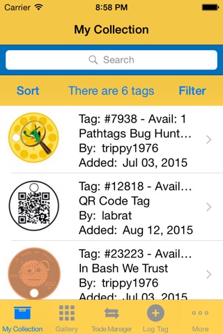 Pathtags screenshot 3