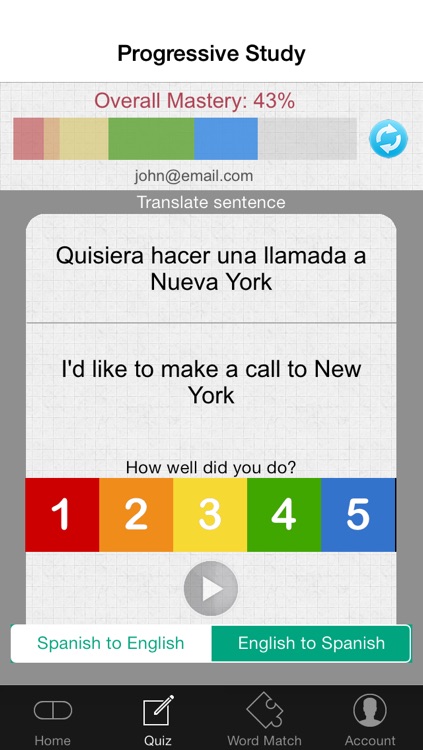 The Spanish Bee - Learn Spanish Grammar and Practice screenshot-3