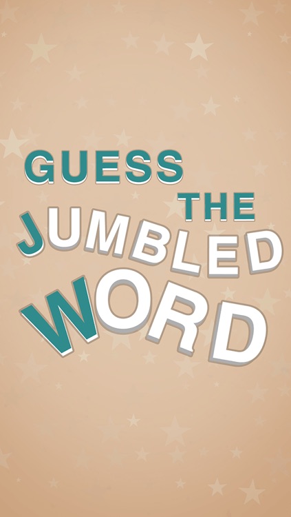 Guess The Jumbled Word Pro - new mind teasing puzzle game screenshot-3