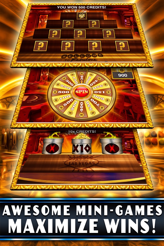 Heart of Gold! FREE Vegas Casino Slots of the Jackpot Palace Inferno! screenshot 4