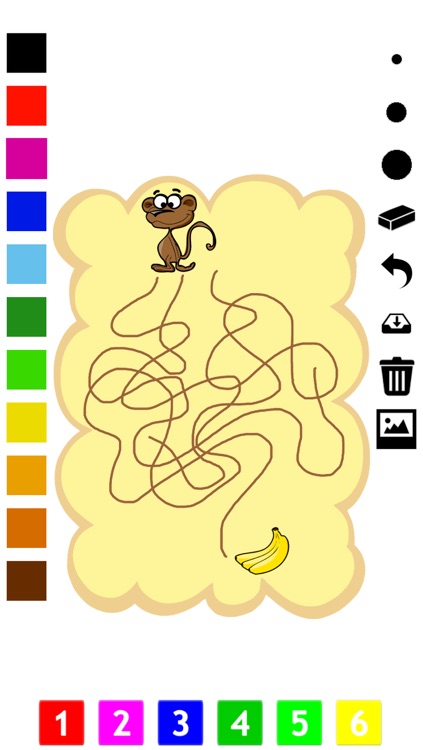 Labyrinth Learning games for children age 3-5: Help the animals to find their way through the maze screenshot-3