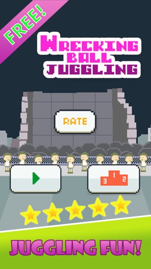 Wrecking Ball Juggling - Impossible Flap-py Adventure Miley'(圖1)-速報App