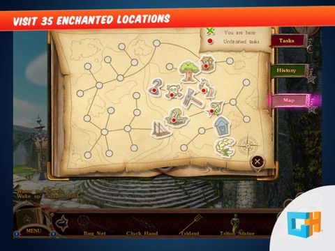 Dream Hills - Captured Magic: A Hidden Object Seek and Find Game for iPad screenshot 2