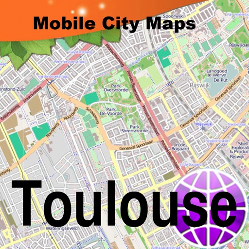 Toulouse Street Map icon