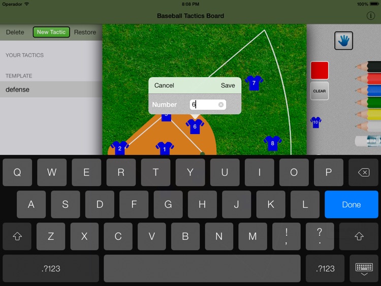 Baseball Tactics Board