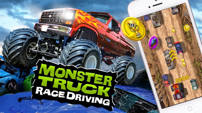 Monster Truck 3D Race Driving: Offroad 4x4 Rally for Extreme(圖2)-速報App