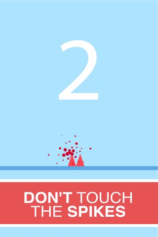 Bouncing Red Ball-Don't Touch The Spikes screenshot 4