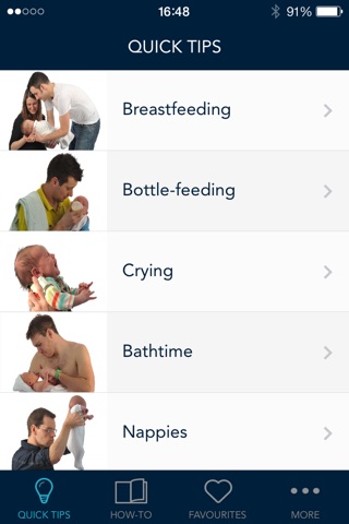 Quick Tips For New Dads screenshot 2