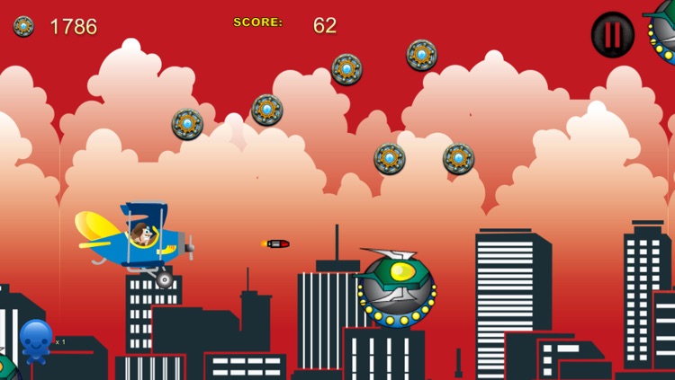 Fighter Plane Alien Shooting Adventure - City Air Fighting Attack Free