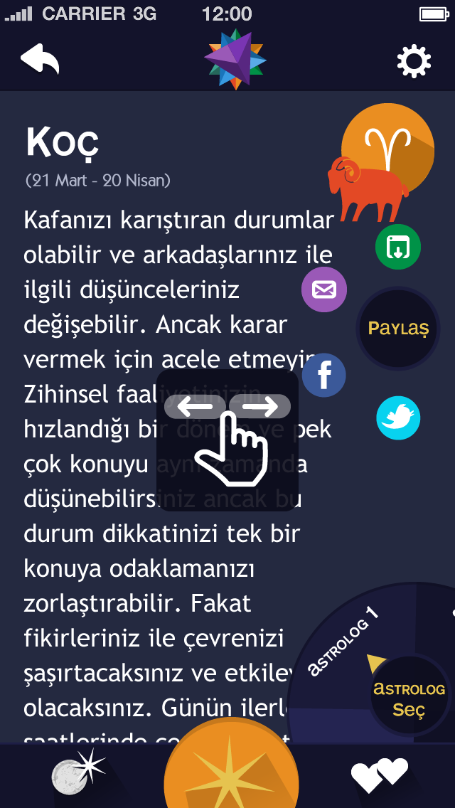 How to cancel & delete Yıldızname ile Günlük Burç Yorumları from iphone & ipad 1