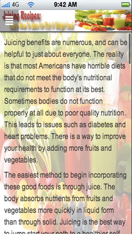 Juicing Recipes: Learn How To Juice For Diet & Weight Loss! screenshot-4