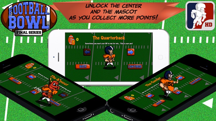 Football Bowl Challenge: Final Match - American Super Quarterback Touchdown & Action Rush Drive