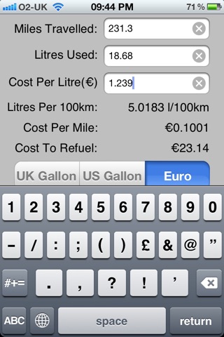 SimplyMPG screenshot 4