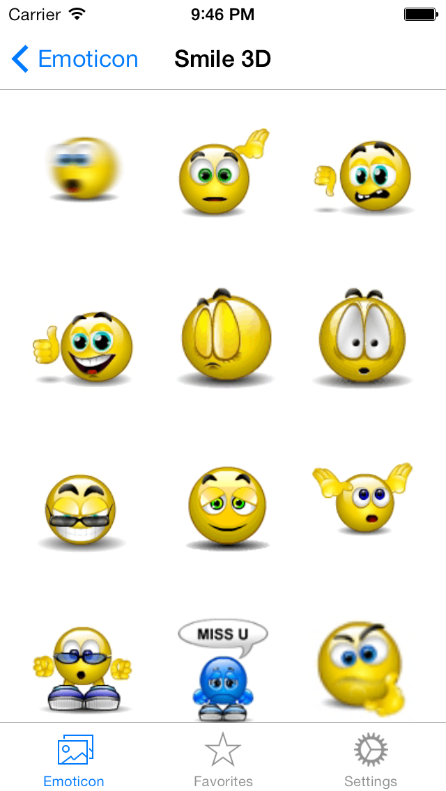 3D Animated Emoji PRO + Emoticons - SMS,MMS,WhatsApp Smileys Animoticons Stickers Screenshot 3