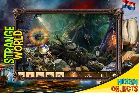 Hidden Objects Puzzle Strange World screenshot 3