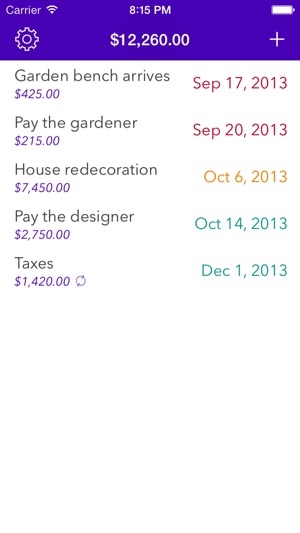 Expenses Planner - Reminders for upcoming payments(圖5)-速報App