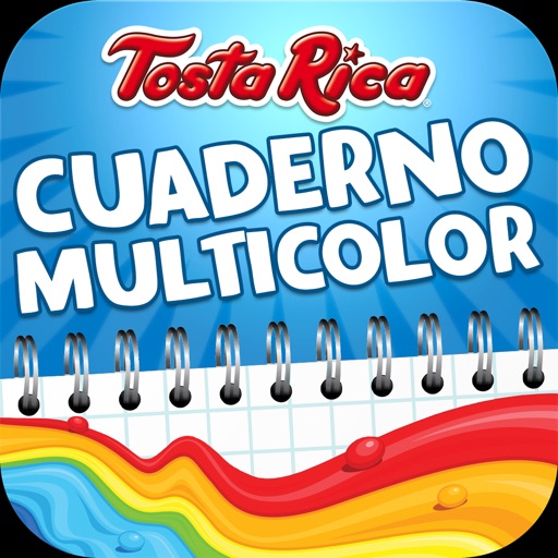 TostaRica Cuaderno Multicolor Icon