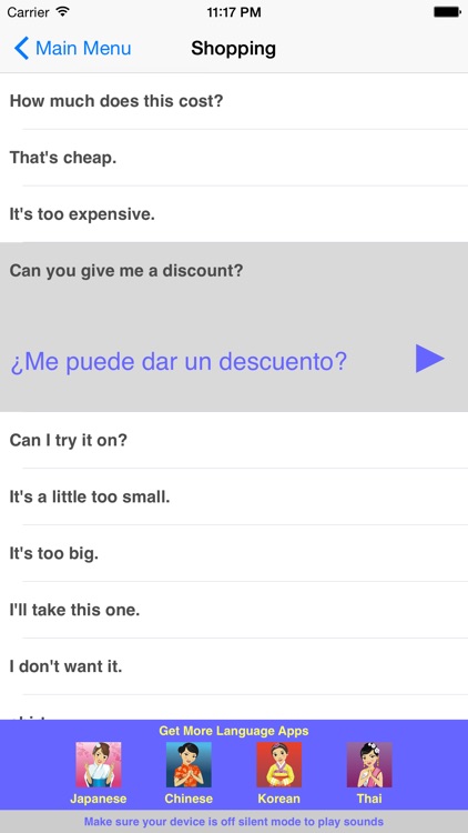 Speak Spanish Travel Phrasebook