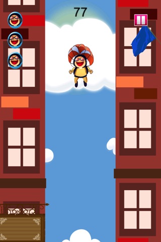 Base jump crazy downtown skydiver - Free Edition screenshot 2