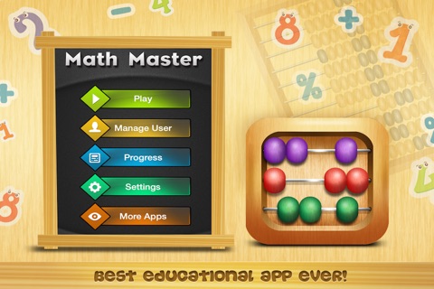 Best Math Master Lite  - Learning Tool screenshot 2