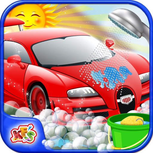 Sports Car Wash – Repair & cleanup vehicle in this spa salon game for kids icon
