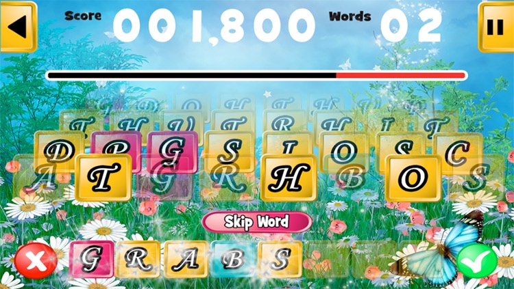 Hidden Garden Word Scramble