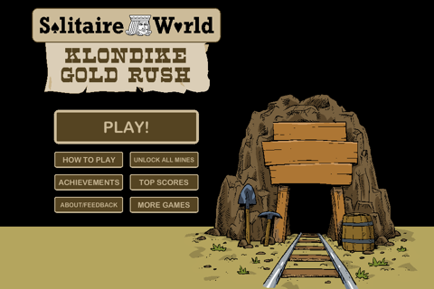 Solitaire World: Klondike Gold Rush screenshot 2