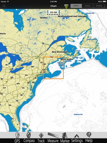 Maine GPS Nautical Charts Pro screenshot 4
