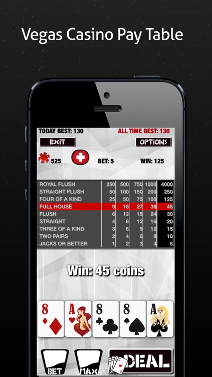 Manly Video Poker: Play 6 Jacks or Better Casino Card Games Like A Boss