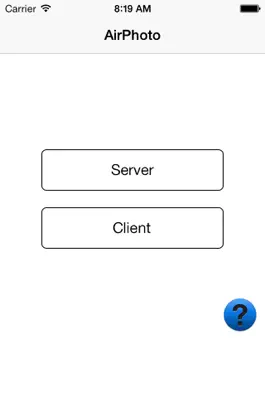 Game screenshot AirPhoto - AirShow your photo on another iOS device, wireless transfer photo airplay between two iDevice apk