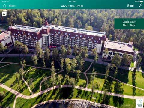 Areal Congress Hotel for iPad, Moscow screenshot 3