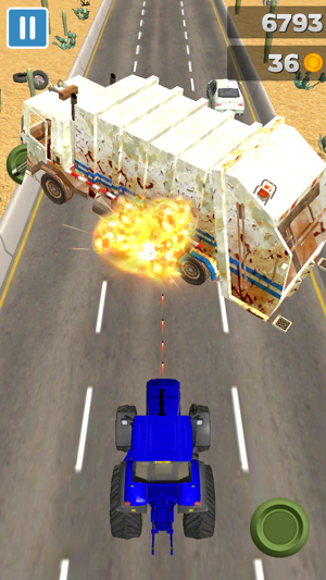 3D Crazy Monster Tractor Race - Desert Drag Racing Rally(圖1)-速報App