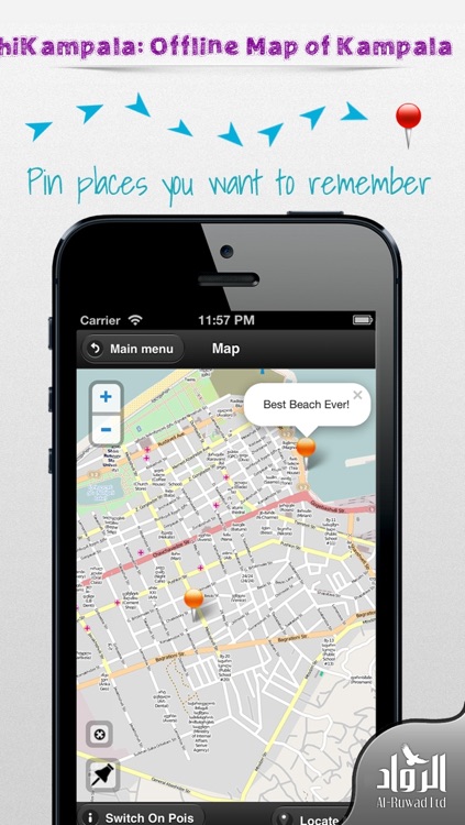 hiKampala: Offline Map of Kampala (Uganda)