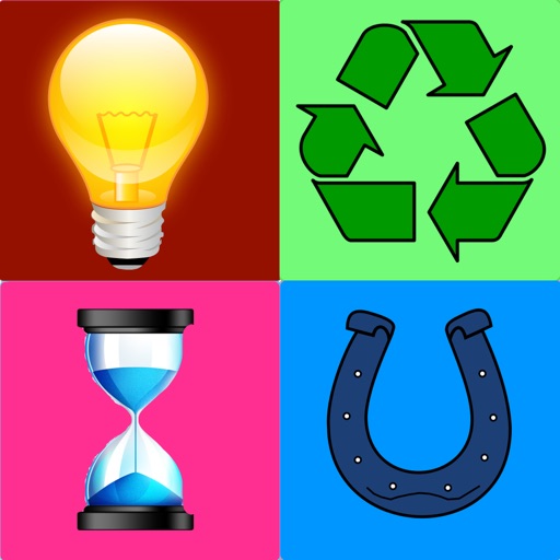 Symbol, Sign and Logo Quiz:Whats the Word,A Word Brain Puzzle quizup game 4 logos,Pop,brand,Icon,signs(e.g. zodiac),symbols mania with pics no cheat friends, Guess 1 Word Photo Quiz icon