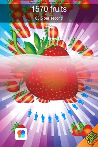 Fruit Clicker FREE - Feed the Virtual Boys & Girls with Nuts, Pizza and Cookies screenshot 3