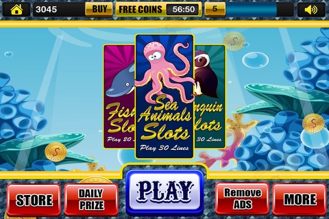 Big Penguin Club & Fish Slots Pro Grand Tournaments Casino Plus and More screenshot 2