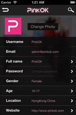 PinkOK screenshot 3