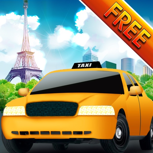 Chauffeur ! The Crazy French Paris Taxi Cabs Airport Travel - Free icon