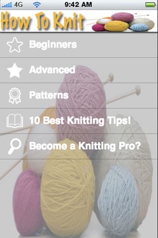 How To Knit: Learn How To Knit and Discover New Knitting Patterns! screenshot 2
