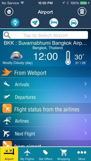 Bangkok Airport Pro (BKK) Flight Tracker air radar Thai Bang(圖2)-速報App