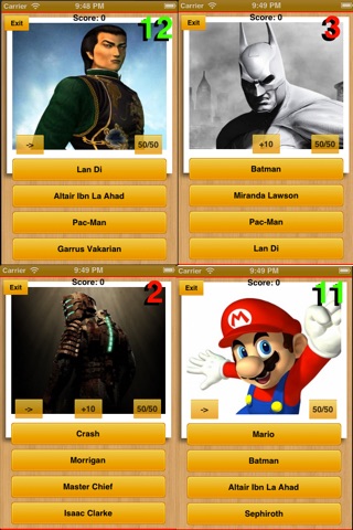 Heroes And Icons Picture Quiz screenshot 3