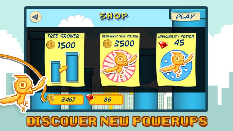 Flappy Dash - Tiny Bird Flying Through The Jungle FREE screenshot-3