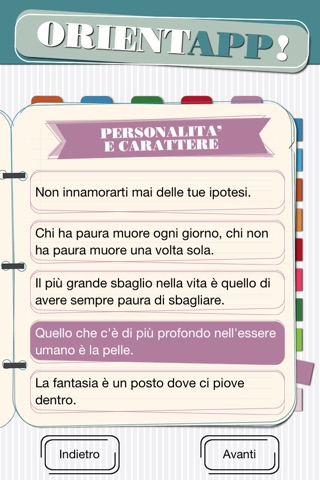 OrientApp! - Prova il test screenshot 3