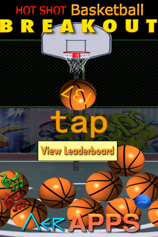 Hot Shot BBALL Breakout - A Basketball Shoot Em Up screenshot 3