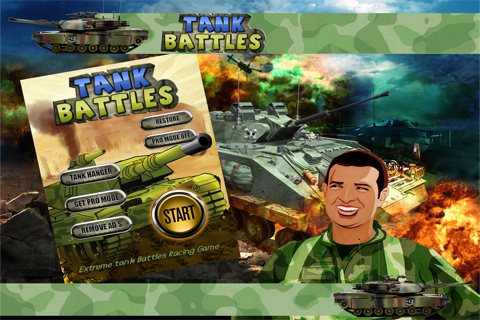 Explosive Army Tank Battles - Free screenshot 2