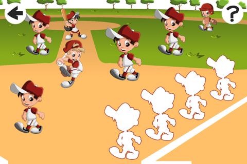 Action Baseball: Sort By Size Game for Children to Learn and Play screenshot 2