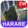 Harare, Zimbabwe Offline Map - PLACE STARS
