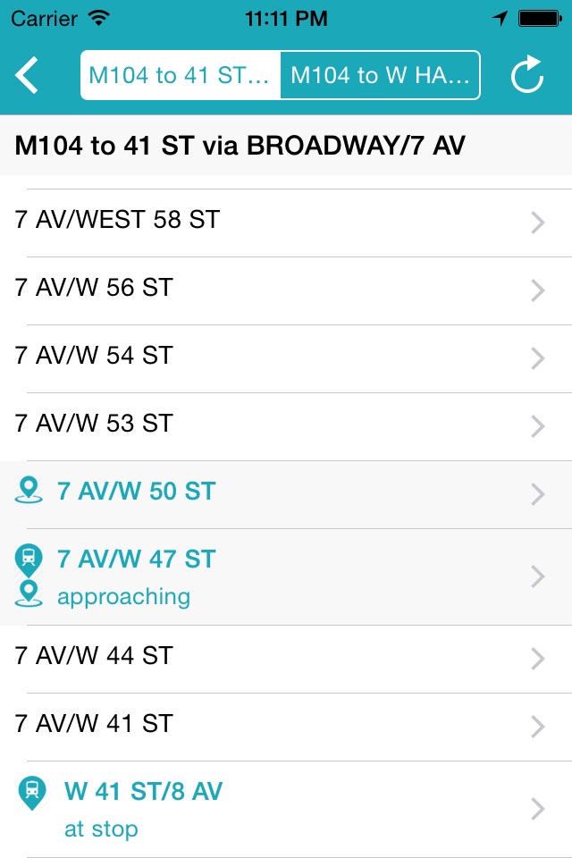 NYC Bus - Realtime screenshot 3